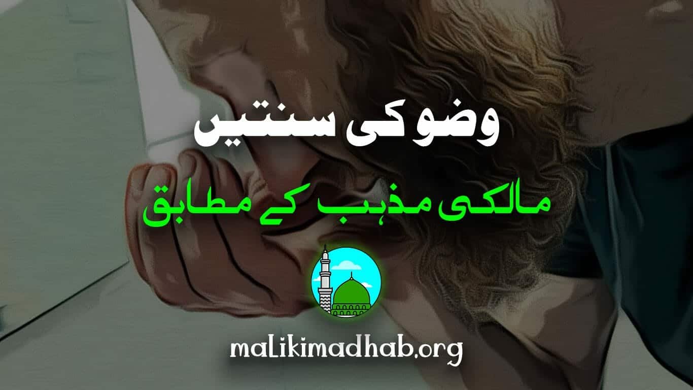 وضو کی سنتیں (مالکی)